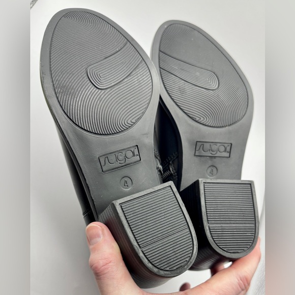 Sugar Belekoy Black Ankle Boots for Girls Size 4 Never Worn in Original Box. - Picture 9 of 11